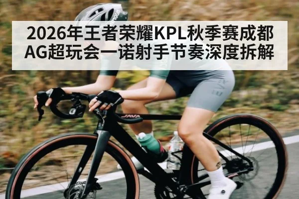 2026年王者荣耀KPL秋季赛成都AG超玩会一诺射手节奏深度拆解